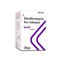 Clarithromycin  Inj  For Infusion - Drug Type: Injection