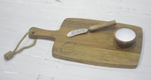 Wooden Chopping Board With Original Finish - Color: Different Colors Available
