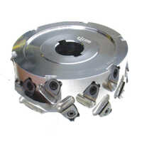 Lar Pmd Pre-milling Diamond Inserts Cutter Head - Steel Material, Silver Color | Good Quality For Industrial Use