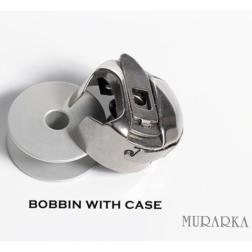 Steel Bobbin With Case - Color: Silver