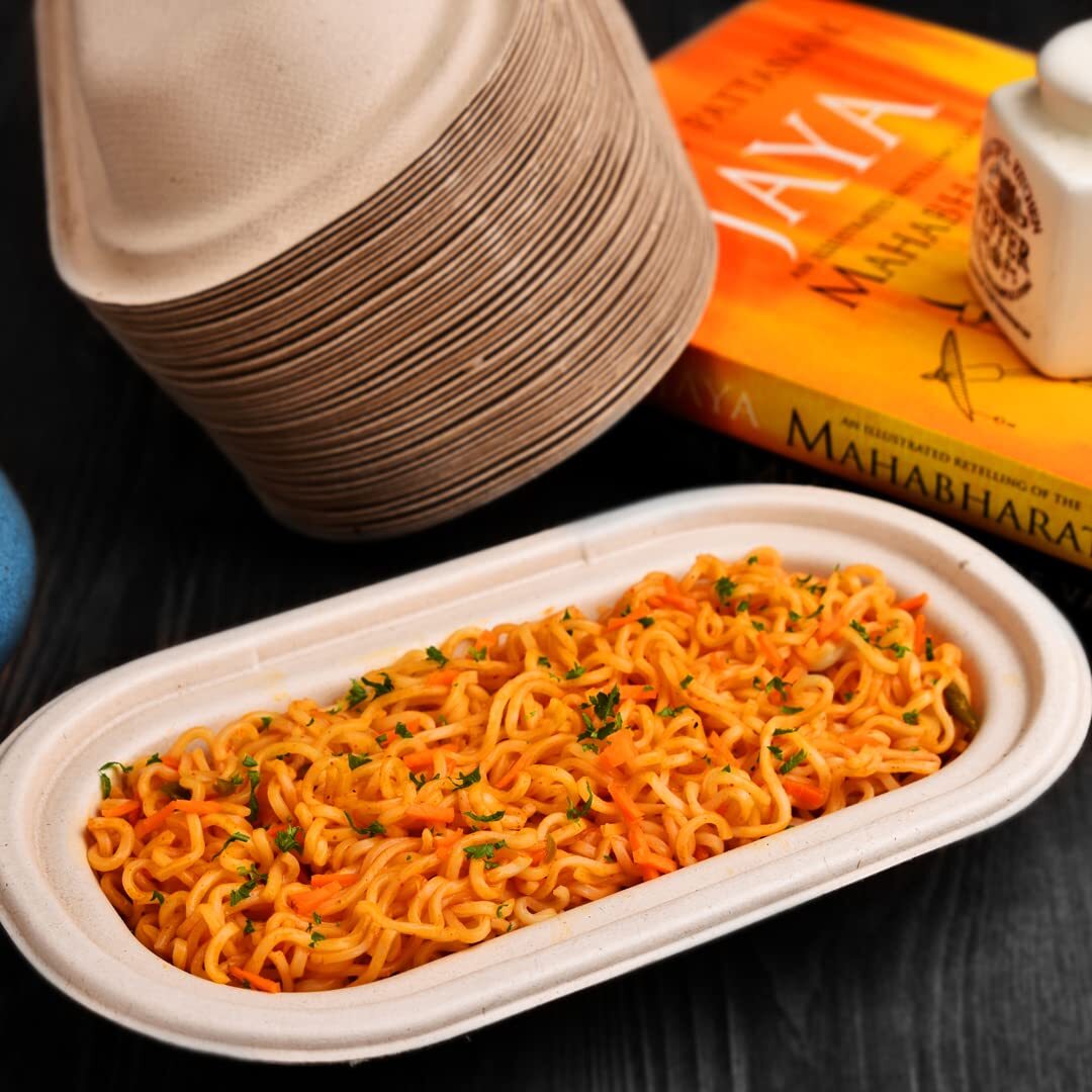750ML BAGASSE DISPOSABLE CONTAINER