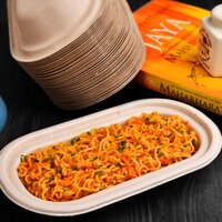 750ML BAGASSE DISPOSABLE CONTAINER