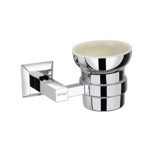 Silver Br-103 Brass Tumbler Holder