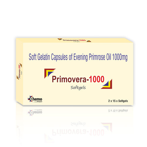 Evening Primrose Soft Gelatin Capsules 1000mg