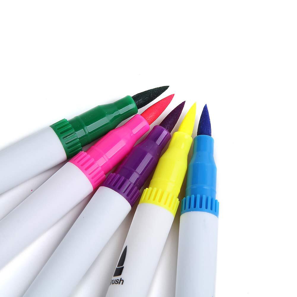 12 PCS WATER COLOUR BRUSH PEN