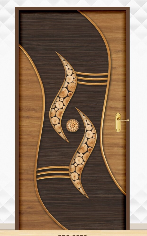 Plywood Digital Door paper Skin