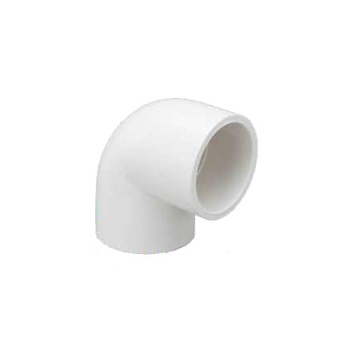 White Sch-80 90 Degree Elbow