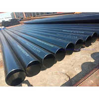 Tata Ms Erw Pipes - Nominal Bore 16 Inch, Length 12m, Black Color | Industrial Application, Mild Steel, 10mm Thickness