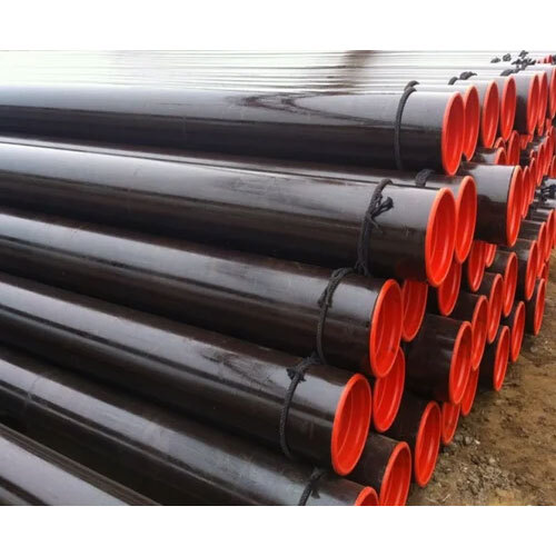 Round Black Carbon Steel Seamless Pipe