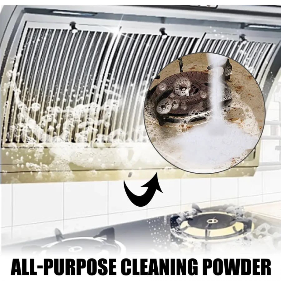 KITCHEN MULTI-PURPOSE FOAM CLEANING POWDER