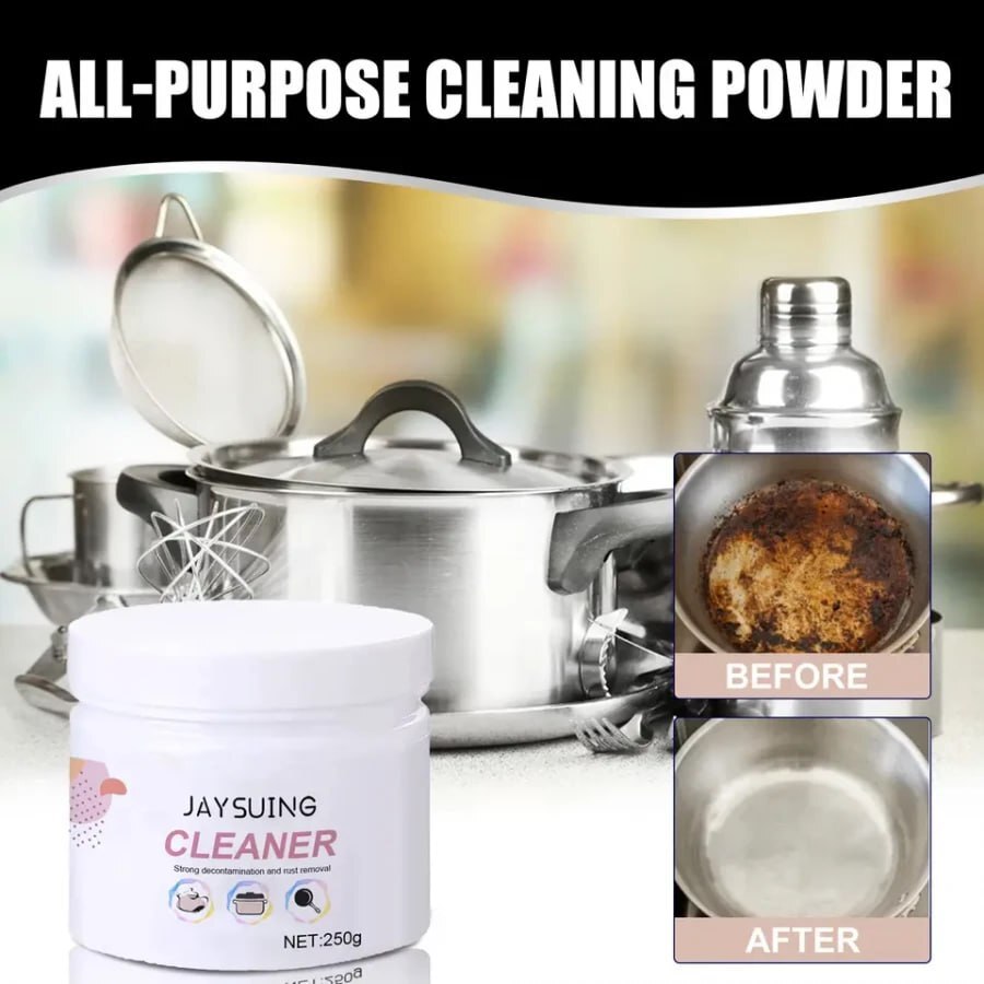 KITCHEN MULTI-PURPOSE FOAM CLEANING POWDER