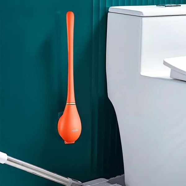 LONG HANDLE TOILET CLEANING BRUSH.