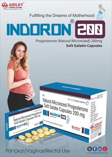 Progesterone[Natural Micronised} 200 mg