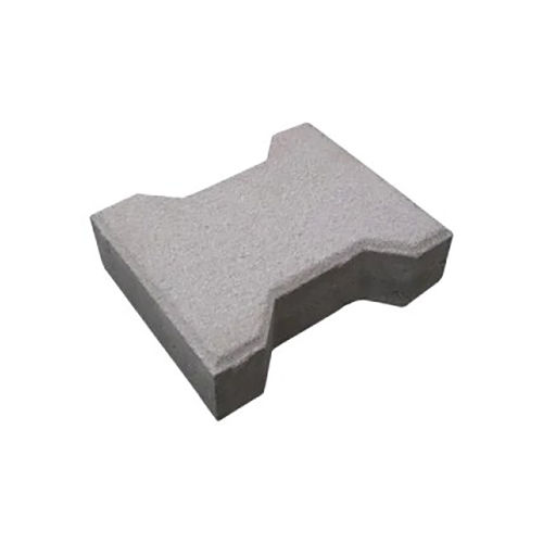 I Shaped Design Concrete Paver Tile Block - Color: As Per Requirement