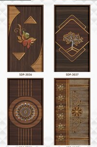 Door skin paper print