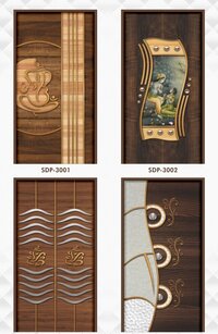 Printed Paper Door