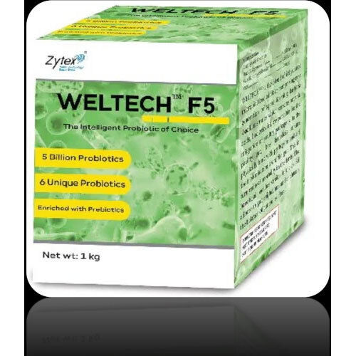 Animal Feed Supplement Probiotic Blend Weltech F5 10Bn Formulations - Purity: High