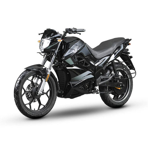 Black EV Motorcycle