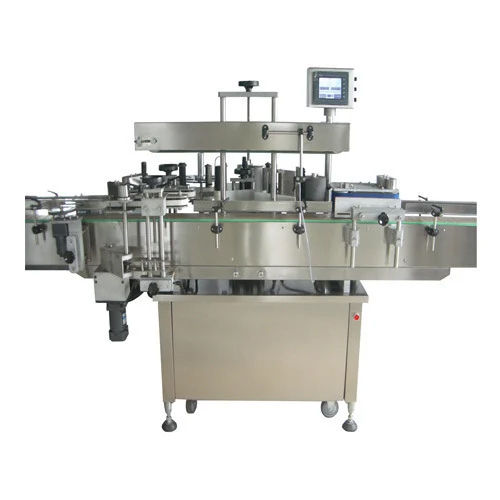 Two Side Bottle Sticker Labeling Machine