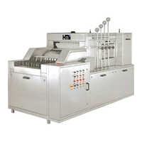 Automatic Linear Vial Washing Machine - Stainless Steel Construction, 90-250 Vials/min Capacity | Electric Drive Type, Human Machine Interface Control, High Efficiency, Automatic Operation, Warranty Included