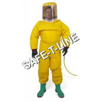 Not Reflective Chemical Pressure Suit - Color: Yellow