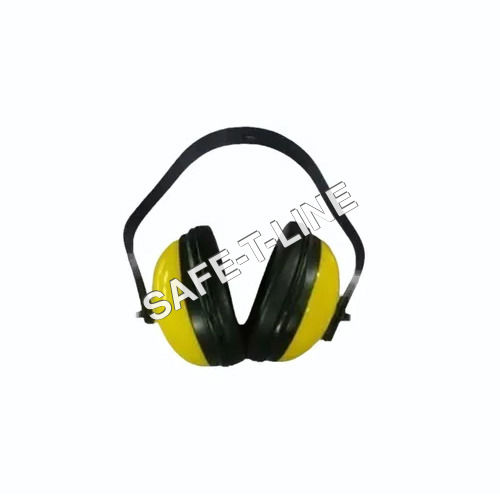 Yellow And Black Hearing Protection Ear Muffs