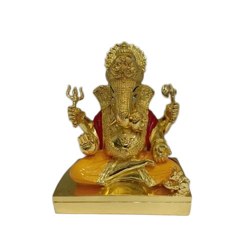 Fiber Ganesh Dagdusheth Statue