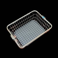 DISH DRAINER RACK WITH DRIP TRAY STAINLESS STEEL DISH DRAINER RACK