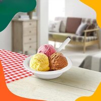 350ML WHITE BAGASSE DISPOSABLE BOWL