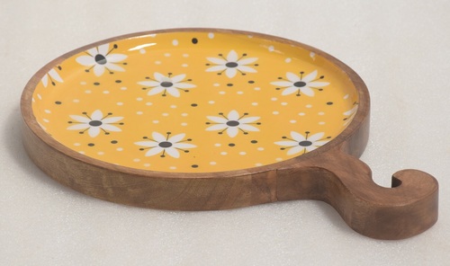 Wooden Chopping Board With Hook Handle
