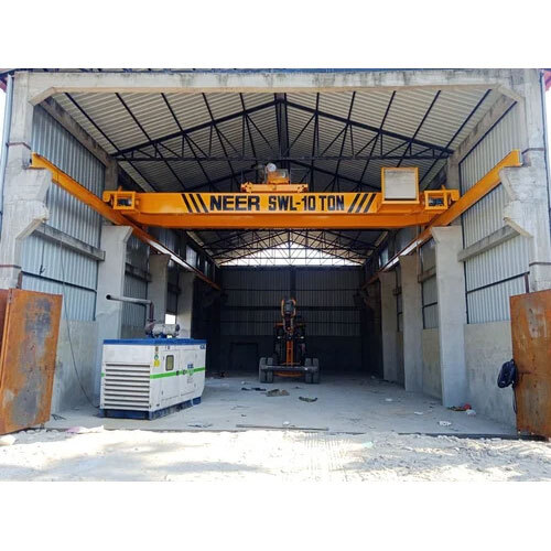 Yellow Single Girder Monorail Cranes