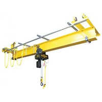 Underhung Bridge Crane - 5-10 Ton Lifting Capacity | New Industrial Equipment, Yellow Finish, Lifting Height 20-40 Feet