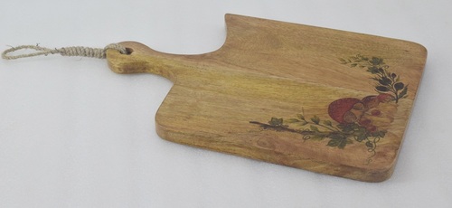 14 Inch Wooden Printed Chopping Board