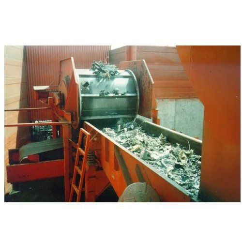 Scrap Magnetic Drum Separator Application: Industrial