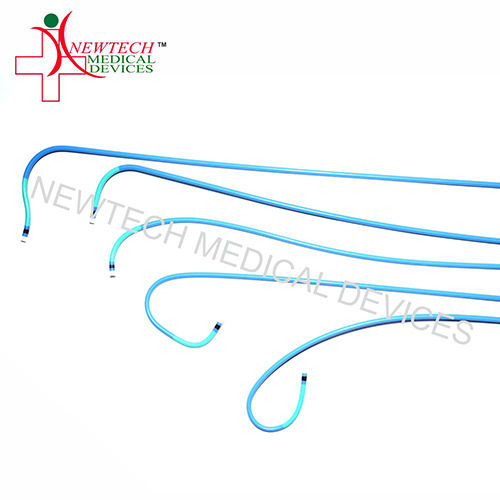 Blue And White Guiding Catheter