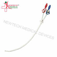Long Term Catheter - New Pvc In Blue And White | Manual Operation For Extended Use