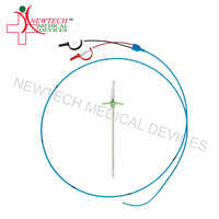 Temporary Bipolar Pacing Lead - High-quality Plastic, Manual Operation, Blue And White Color, New Condition | Suitable For Temporary Cardiac Pacing