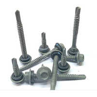 Hp Hex Head Self Drilling Screw - Color: Silver