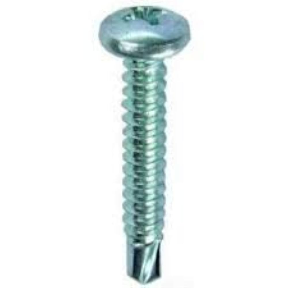 Pan Phillips Head Self Drilling Screws Zinc & Xylan