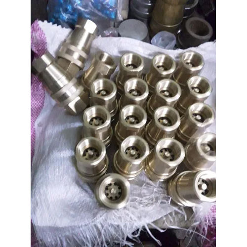 Golden Brass Coupler at Best Price in Delhi, Delhi | Mt Engineering Works