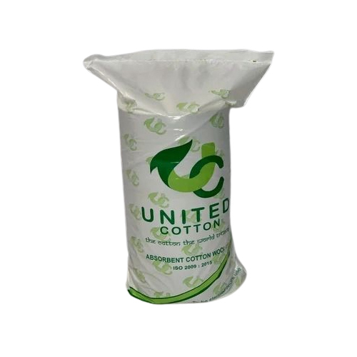 500Gm Absorbent Cotton Wool - Color: White