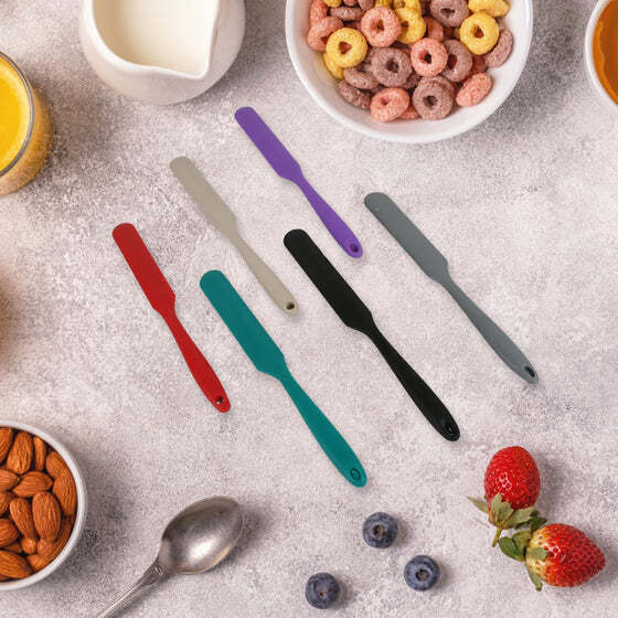 DOUGH SCRAPER SILICONE CAKE SPATULA NON-STICK BUTTER SCRAPER