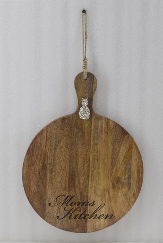 Wooden Chopping Board With Twine Jute