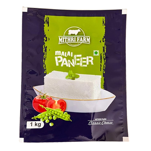 1kg Malai Paneer Packaging Pouches