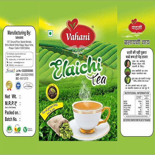 Elaichi Tea Packaging Pouches