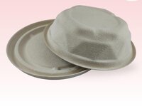 500ML Kohinoor Round Bagasse Bowl with Lid