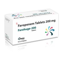 Faropenem Sodium 200mg - Tablets | Broad-spectrum Antibiotic For Respiratory, Urinary, Skin, And Gynaecological Infections, 1.5-year Expiry, Stored At Room Temperature