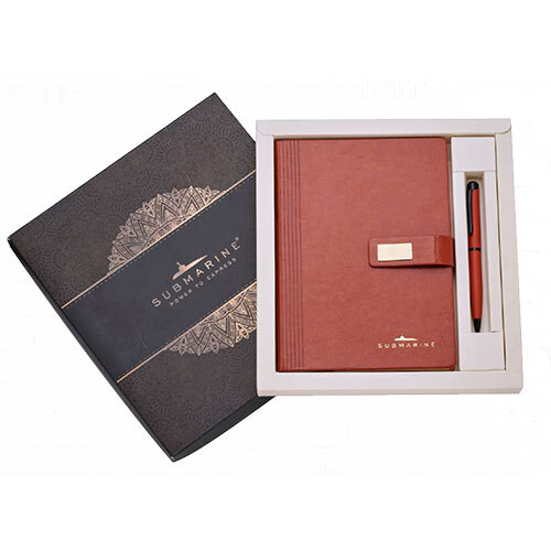 1513 Submarine Notebook with Ball Pen Combo Set