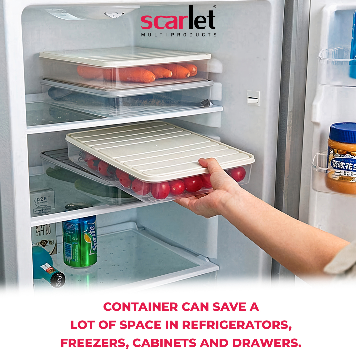Fridge Storage Container For Food