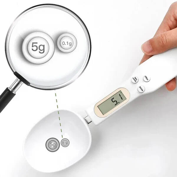 ELECTRONIC DIGITAL SCALE  MEASURING SPOONS